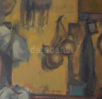 Negosanu, Grigore (1885 - 1953): Kocsma Nagybányán. Olaj, vászon. jelzett, üvegezett keretben. 62x52...