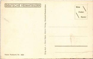 Obersalzberg, Hitlers Wachenfeld gegen Reiteralpe. Deutsche Heimatbilder, Huber Postkare Nr. 8009. F...