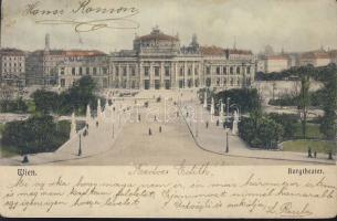 Vienna, Wien; Burgtheater / theatre (EB)