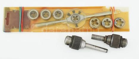 Menetmetsző készlet hajtóvassal + 2 db tokmány