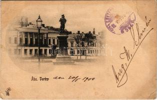 1900 Turku, Abo; square, monument (fa)