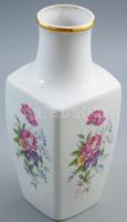 Hollóházi váza. Kézzel festett, jelzett, hibátlan 24 cm
