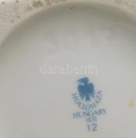 Hollóházi váza. Kézzel festett, jelzett, hibátlan 24 cm