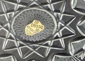 Vitormetan kristály süteményes készlet 6+1 db Jelzett, hibátlan