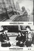 cca 1989 előtt készült, "Androidok lázadása" című amerikai film jelenetei és szereplői, 9 ...