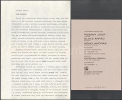 1984 Dévényi Antal (1910-1989) festőművész által egyedileg összeállított emlékkiadvány, ,,Utolsó kiá...