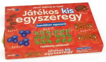 Játékos egyszeregy társasjáték eredeti dobozában
