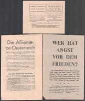 1945 Összefoglaló tájékoztató 3-4. szám, Budapest, 1945. január 21. Kiadja: A budai F. N. Sz. [Fegyv...