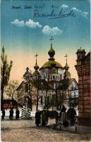 1916 Kovel, Kowel; Sobór / Orthodox church + "K.u.k. FEDLPOSTAMT 340" (worn corners)