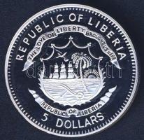 Libéria 2009. 5$ "A történelem legnagyobb hadurai - Árpád fejedelem" multikolor T:PP HUNGA...