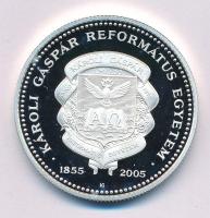 2005. 5000Ft Ag "Károli Gáspár Református Egyetem" kapszulában, tanúsítvánnyal T:PP Adamo ...