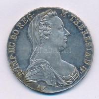 Ausztria 1780SF Tallér Ag "Mária Terézia" utánveret T:AU patina Austria 1780SF Thaler Ag &...