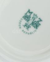 M&amp;Z cseh porcelán teás bögre díszdobozban, hibátlan