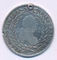 Ausztria 1756WI 20kr Ag "I. Ferenc" Bécs T:VF, lyukasztott, karc
Austria 1756WI 20 Kreuze...