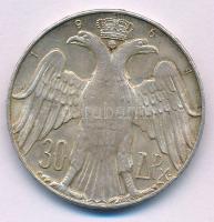 Görögország 1964. 30Dr Ag "II. Konstantin és Anna-Mária esküvője" Kongsberg T:XF, patina, karc Greece 1964. 30 Drachmai Ag "Constantine and Anne-Marie wedding" Kongsberg C:XF, patina, scratch Krause KM#87