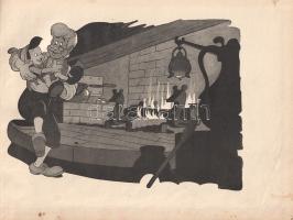 Disney, Walt: 
Pinokkio. Egy élő fabábú csodálatos kalandjai. Fordította Beöthy Lydia. Egyedül jogo...