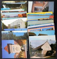 50 db MODERN magyarországi város képeslap / 50 modern Hungarian town postcards