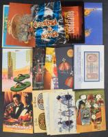 Kb. 850 db MODERN motívum képeslap egy dobozban: üdvözlőlapok, állatok, reklámlapok, művészlapok, több országból (1950-2000) / Cca. 850 modern motive postcards in a box: greetings, animals, advertisements, art postcards (1950-2000)