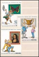 A Michel kiadó 3 db klf humoros öntapadós levélzárója