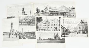 A régi Cegléd képeslapokon. Szerk.: Kürti György és Zakar László. hn., én., Modul GMK, 8 t. 3 nyelvű leírással. Kiadói mappában.