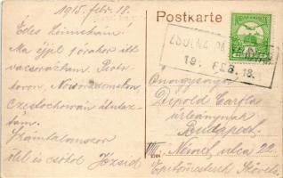 1915 Katowice, Kattowitz; Blücher-Platz und Sachs-Straße / square, street