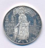 Ausztria DN "Szent Flórián Apátság / Reliquiae - Martyrum - Lauriacensium - Sactorum" kétoldalas jelzett Ag emlékérem kapszulában. Szign.:FM (11,12g/0.925/30mm) T:AU (eredetileg PP) Austria ND "St. Florian / Reliquiae - Martyrum - Lauriacensium - Sactorum" two-sided hallmarked Ag commemorative medallion in capsule. Sign.:FM (11,12g/0.925/30mm) C:AU (originally PP)