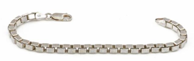 Ezüst (Ag) bokalánc 19 cm jelzett 21 g