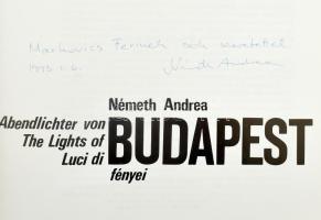 Németh Andrea: Budapest fényei. Abendlichter von Budapest. The Lights of Budapest. Luci di Budapest....