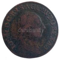 1781S 1/4kr Cu "II. József" T:F