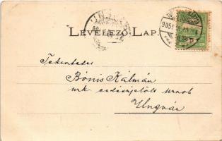 1905 Prószék, Prosiek (Liptó); Prószéki-völgy. Sochán P. kiadása (Turócszentmárton) /


Prosiecka...