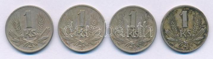 Szlovákia 1940-1945. 1K Cu-Ni (4xklf) T:XF,VF patina
Slovakia 1940-1945. 1 Koruna Cu-Ni (4xdiff) C:...