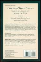 Civilizing World Politics. Society and Community Beyond the State. Edited by Mathias Albert, Lothar ...
