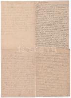 4 db magyar második világháborús zsidó KMSZ (közérdekű munkaszolgálatos) tábori posta IX/4/II. szaka...