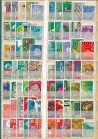 Svájc 140 db képes bélyeg A/4-es berakólap mindkét oldalán