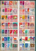 Svájc 140 db képes bélyeg A/4-es berakólap mindkét oldalán