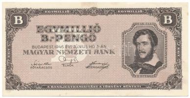 1946. 1.000.000BP T:AU,XF hajtatlan, de sarokhajlásokkal Adamo P37