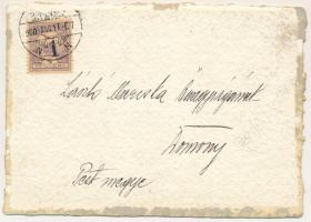 1900 Ha kiállok a kaszárnya kapuba...Egyedi, kézzel festett magyar katonai művészlap / Austro-Hungar...