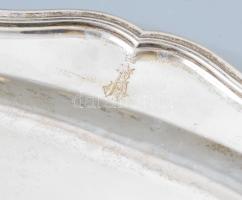 Karol Filip Malcz Ezüst (Ag) pecsenyés kínáló. 1862, Varsó. Karol Filip Malcz (1797 - 1867) mesterje...