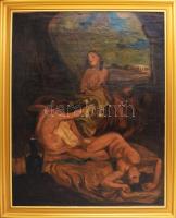 Vydai Brenner Nándor (1903-?): Női aktok. Olaj, vászon. Jelezve jobbra lent. Hátoldalán M. kir. Bocskay István 11. Hajdú Ezred Tiszti Étkezdéjének 1930-40 körüli címkéjével. Restaurált. Dekoratív fakeretben. 90x70 cm. KIZÁRÓLAG SZEMÉLYES ÁTVÉTEL, NEM POSTÁZZUK / oil on canvas, signed, restored, framed. ONLY PERSONAL COLLECTION IN OUR OFFICE!