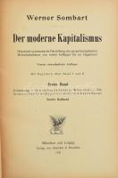 Sombart, Werner: Der moderne Kapitalismus. Historisch-systematische Darstellung des gesamteuropäisch...