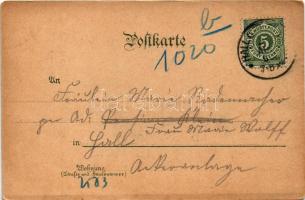 Gelbingen, Ruine Geyersburg, Gasthaus z. Schwanen. Gebr. Metz. Kunstverlags Anstalt / castle ruins, ...