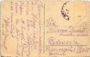 Bielsko-Biala, Bielitz; K.K. Staatsgewerbeschule. A.B.B. 1916/17. / trade school (EK)