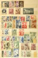 Csehszlovákia 1919-1991 tartalmas gyűjtemény 10 lapos A4-es berakóban