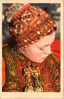 Körösfő, Izvoru Crisului (Kalotaszeg, Tara Calatei); menyecske / Transylvanian folklore (EK)