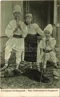 Borgóprund, Borgó-Prund, Prundu Bargaului; Port national / gyerekek erdélyi népviseletben / children in Transylvanian folk costume, folklore (EK)