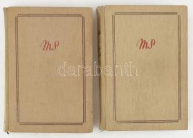 Márai Sándor: Egy polgár vallomásai. I-II. köt. Bp., é.n. (cca 1935-1945), Révai, 304 p.; 333+(3) p....