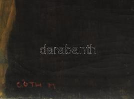 Góth Móricz (1873-1939): Fiú portré (Gápel Lajos portréja). Olaj, vászon, jelezve balra lent, reatur...