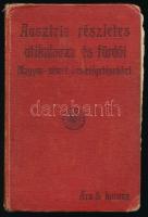 Kapitány Kálmán: Az osztrák császárság. Magyar utikönyv. Bp., 1908, Lampel R. (Wodianer F. és Fiai) Rt. (Franklin-ny.), VIII+328 p.+ 16 (térképek) t. Első kiadás. Kiadói egészvászon-kötés, festett lapélekkel, kissé viseltes borítóval, helyenként sérült térkép-mellékletekkel, az elülső szennylap és 3 térkép kijár.