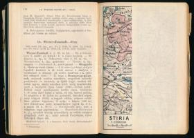 Kapitány Kálmán: Az osztrák császárság. Magyar utikönyv. Bp., 1908, Lampel R. (Wodianer F. és Fiai) ...