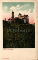 Városszalónak, Stadtschlaining; vár / castle. litho (EK)
